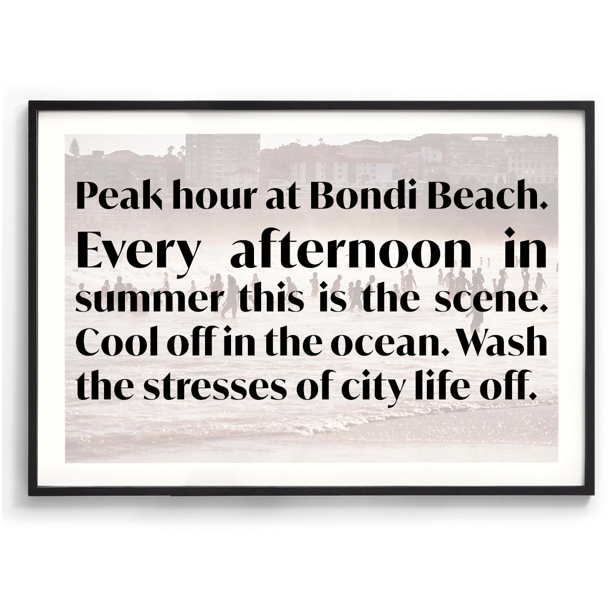 Bondi Peak Hour