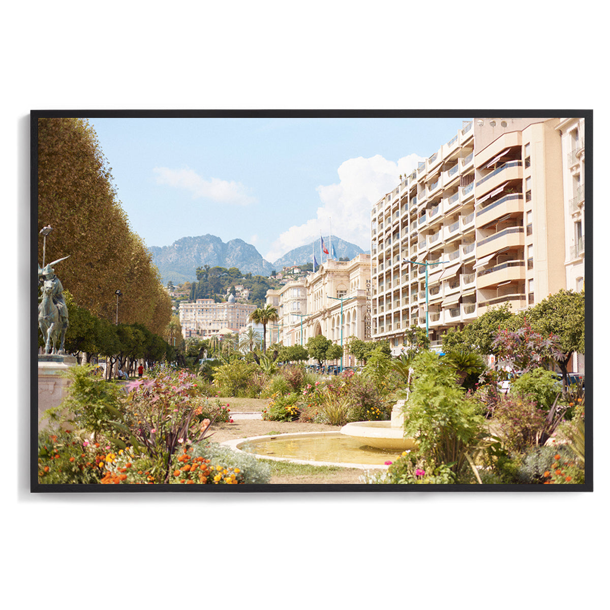 Menton Courtyard