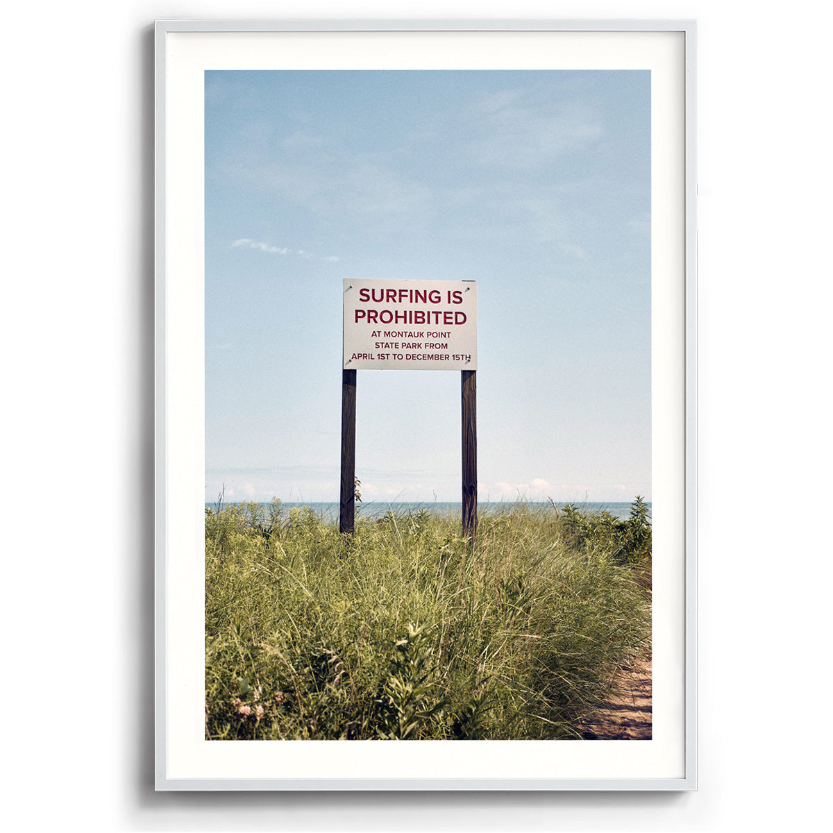 Surfing Is Prohibited