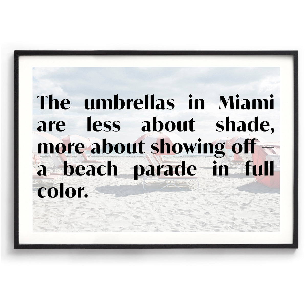 Miami Beach Chairs