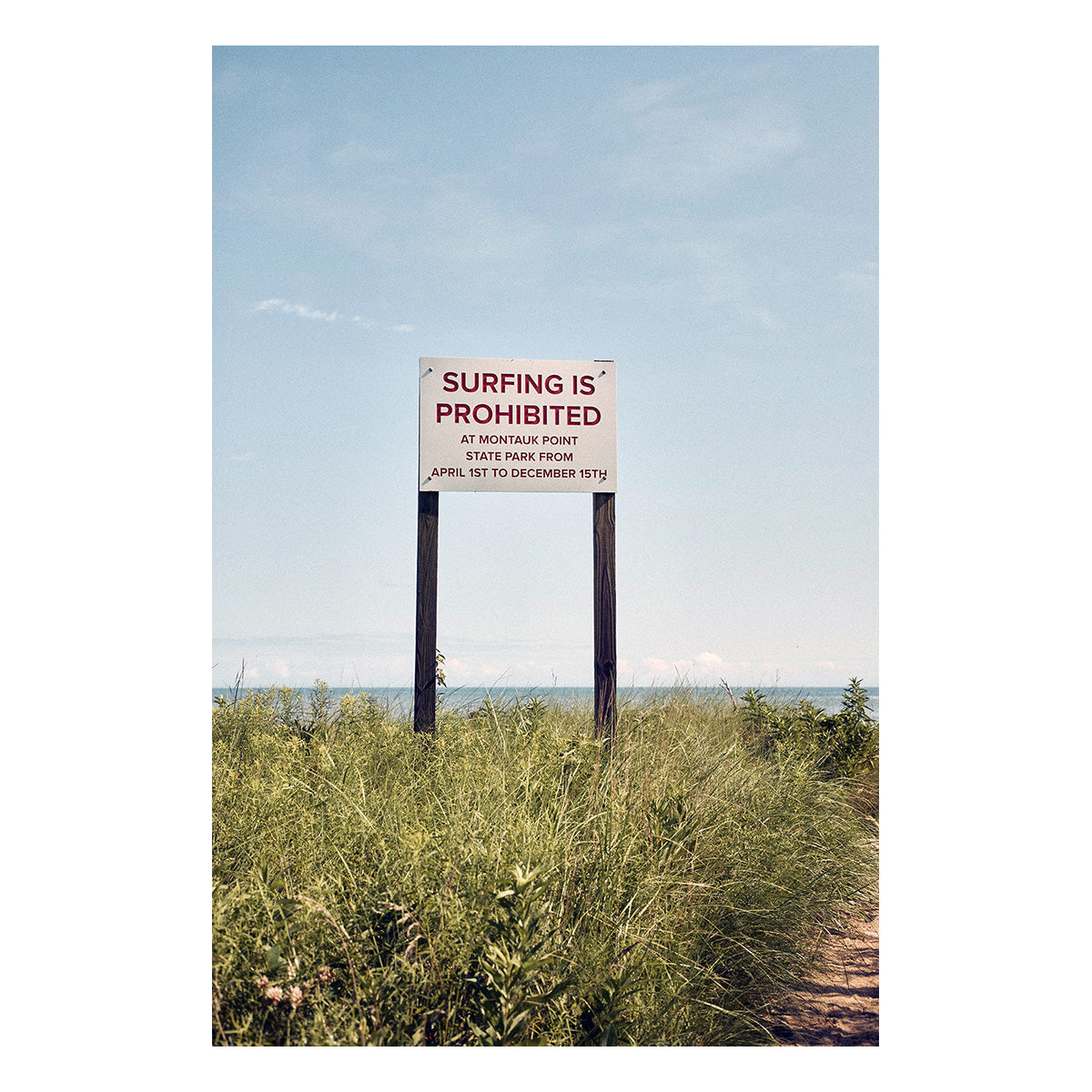 Surfing Is Prohibited