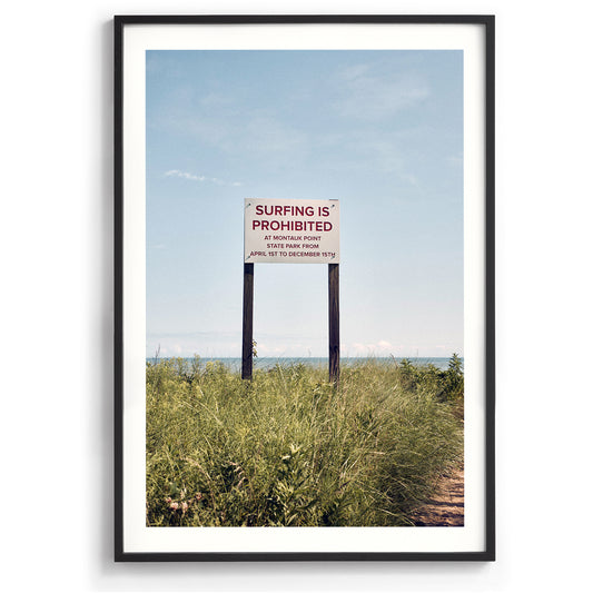 Surfing Is Prohibited