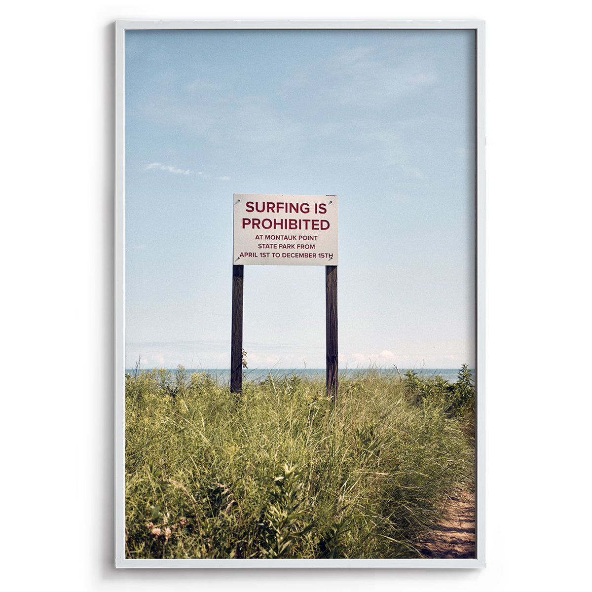 Surfing Is Prohibited