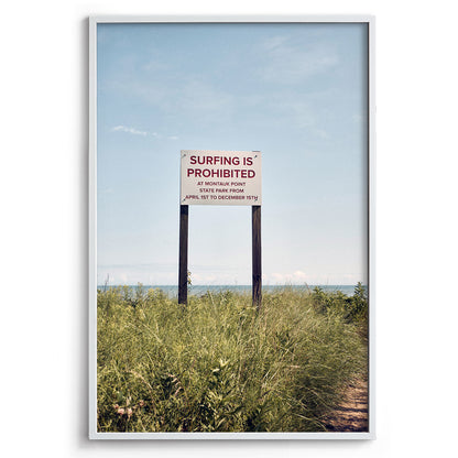 Surfing Is Prohibited