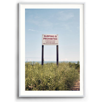 Surfing Is Prohibited